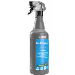 CLINEX MULTI SPRAY MANGO UNIWERSALNY ANTUSTATYCZNY SPRAY CZYSZCZĄCY 1L